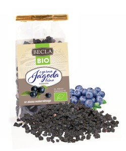 BIO Suszona czarna jagoda - Borówka czernica