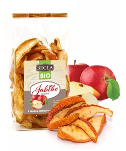 Jabłko w Ćwiartkach Suszone BIO