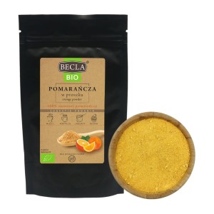 Pomarańcza BIO ze skórką w proszku - Pomarańczowe Smoothie