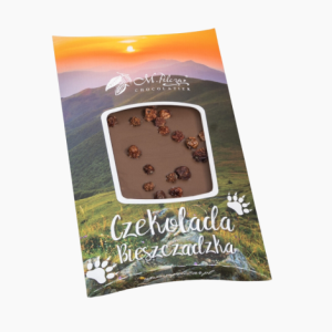 Czekolada Bieszczadzka - Mleczna z jarzębiną